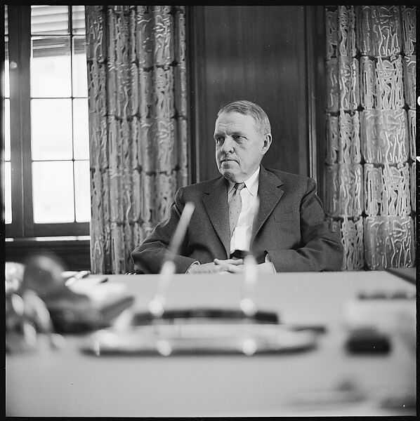 [48 Portraits of Unidentified Business Executive Seated in Office, Probably Commissioned by Fortune Magazine], Walker Evans (American, St. Louis, Missouri 1903–1975 New Haven, Connecticut), Film negative