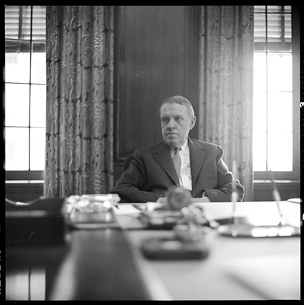 [48 Portraits of Unidentified Business Executive Seated in Office, Probably Commissioned by Fortune Magazine], Walker Evans (American, St. Louis, Missouri 1903–1975 New Haven, Connecticut), Film negative
