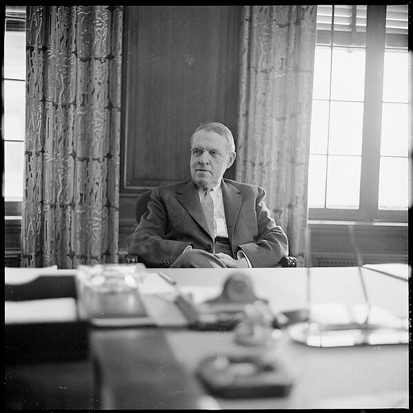[48 Portraits of Unidentified Business Executive Seated in Office, Probably Commissioned by Fortune Magazine], Walker Evans (American, St. Louis, Missouri 1903–1975 New Haven, Connecticut), Film negative