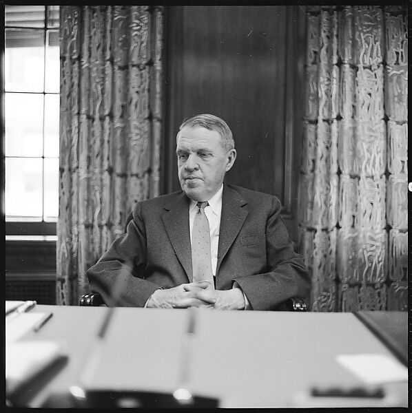 [48 Portraits of Unidentified Business Executive Seated in Office, Probably Commissioned by Fortune Magazine], Walker Evans (American, St. Louis, Missouri 1903–1975 New Haven, Connecticut), Film negative