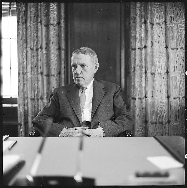 [48 Portraits of Unidentified Business Executive Seated in Office, Probably Commissioned by Fortune Magazine], Walker Evans (American, St. Louis, Missouri 1903–1975 New Haven, Connecticut), Film negative