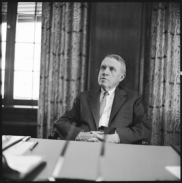 [48 Portraits of Unidentified Business Executive Seated in Office, Probably Commissioned by Fortune Magazine], Walker Evans (American, St. Louis, Missouri 1903–1975 New Haven, Connecticut), Film negative