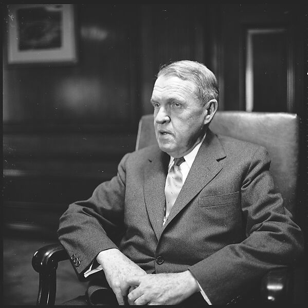 [48 Portraits of Unidentified Business Executive Seated in Office, Probably Commissioned by Fortune Magazine], Walker Evans (American, St. Louis, Missouri 1903–1975 New Haven, Connecticut), Film negative