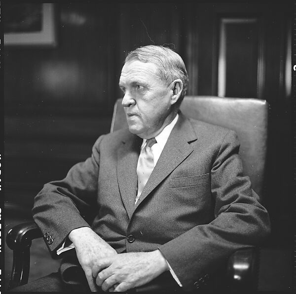 [48 Portraits of Unidentified Business Executive Seated in Office, Probably Commissioned by Fortune Magazine], Walker Evans (American, St. Louis, Missouri 1903–1975 New Haven, Connecticut), Film negative