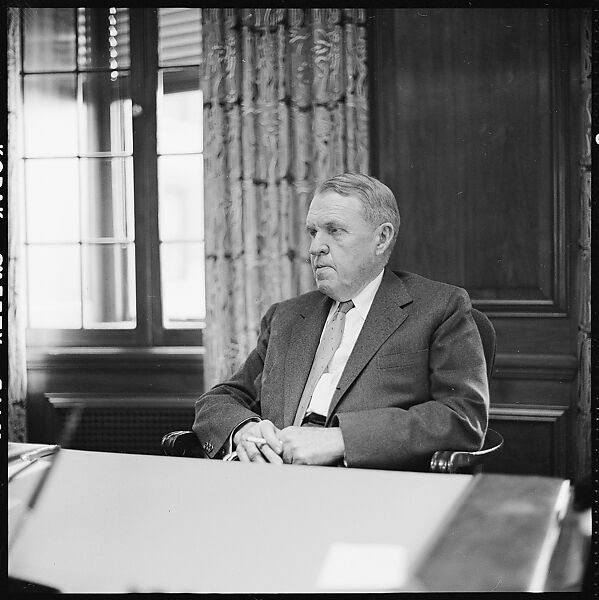 [48 Portraits of Unidentified Business Executive Seated in Office, Probably Commissioned by Fortune Magazine], Walker Evans (American, St. Louis, Missouri 1903–1975 New Haven, Connecticut), Film negative