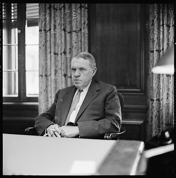 [48 Portraits of Unidentified Business Executive Seated in Office, Probably Commissioned by Fortune Magazine], Walker Evans (American, St. Louis, Missouri 1903–1975 New Haven, Connecticut), Film negative