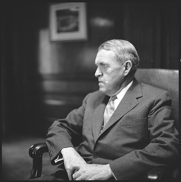 [48 Portraits of Unidentified Business Executive Seated in Office, Probably Commissioned by Fortune Magazine], Walker Evans (American, St. Louis, Missouri 1903–1975 New Haven, Connecticut), Film negative
