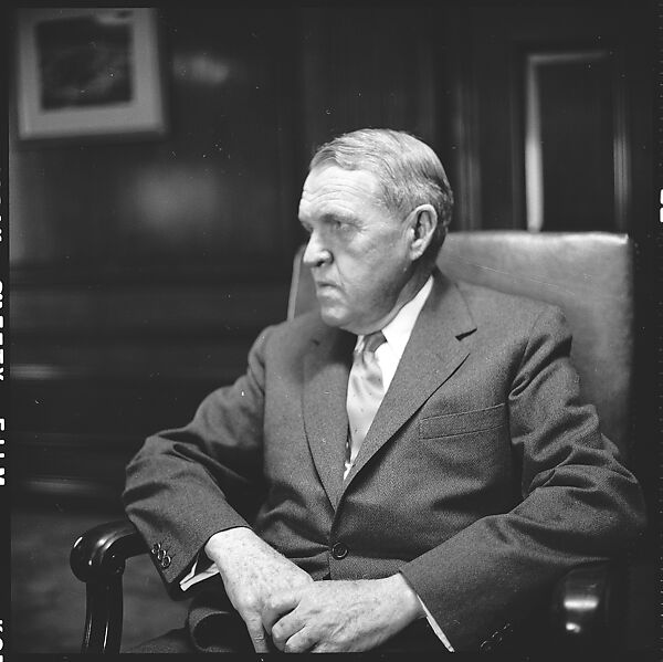 [48 Portraits of Unidentified Business Executive Seated in Office, Probably Commissioned by Fortune Magazine], Walker Evans (American, St. Louis, Missouri 1903–1975 New Haven, Connecticut), Film negative