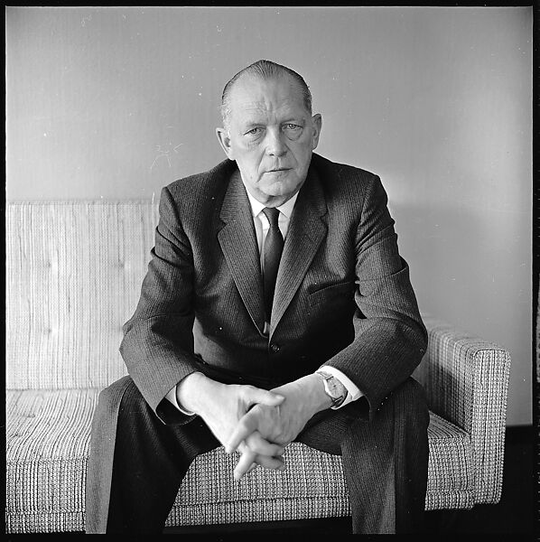 [53 Portraits of Ford, Rockefeller, and Carnegie Foundation Heads, New York City, Commissioned by Vogue Magazine and Probably Unused], Walker Evans (American, St. Louis, Missouri 1903–1975 New Haven, Connecticut), Film negative