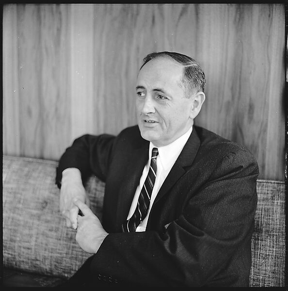 [53 Portraits of Ford, Rockefeller, and Carnegie Foundation Heads, New York City, Commissioned by Vogue Magazine and Probably Unused], Walker Evans (American, St. Louis, Missouri 1903–1975 New Haven, Connecticut), Film negative