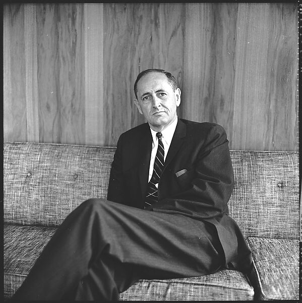 [53 Portraits of Ford, Rockefeller, and Carnegie Foundation Heads, New York City, Commissioned by Vogue Magazine and Probably Unused], Walker Evans (American, St. Louis, Missouri 1903–1975 New Haven, Connecticut), Film negative