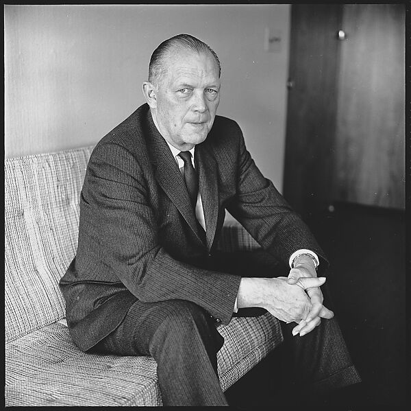 [53 Portraits of Ford, Rockefeller, and Carnegie Foundation Heads, New York City, Commissioned by Vogue Magazine and Probably Unused], Walker Evans (American, St. Louis, Missouri 1903–1975 New Haven, Connecticut), Film negative