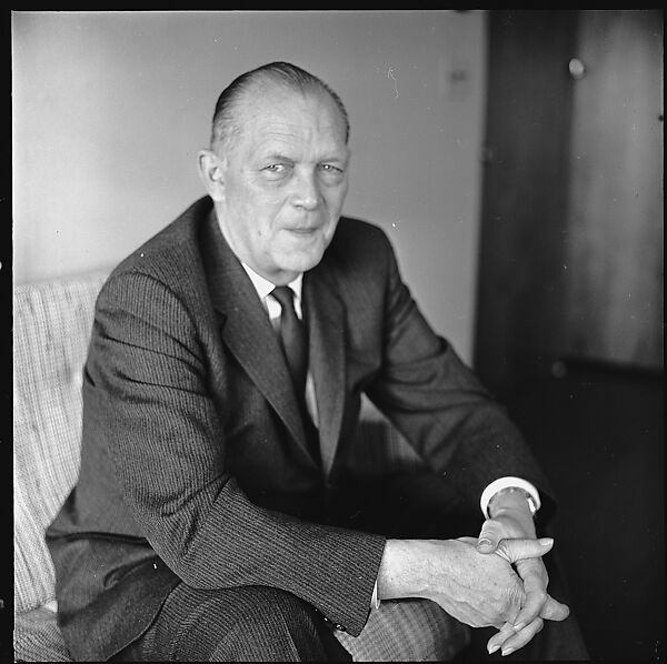 [53 Portraits of Ford, Rockefeller, and Carnegie Foundation Heads, New York City, Commissioned by Vogue Magazine and Probably Unused], Walker Evans (American, St. Louis, Missouri 1903–1975 New Haven, Connecticut), Film negative