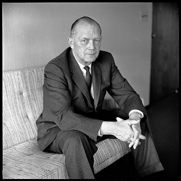 [53 Portraits of Ford, Rockefeller, and Carnegie Foundation Heads, New York City, Commissioned by Vogue Magazine and Probably Unused], Walker Evans (American, St. Louis, Missouri 1903–1975 New Haven, Connecticut), Film negative