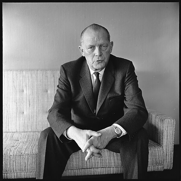 [53 Portraits of Ford, Rockefeller, and Carnegie Foundation Heads, New York City, Commissioned by Vogue Magazine and Probably Unused], Walker Evans (American, St. Louis, Missouri 1903–1975 New Haven, Connecticut), Film negative