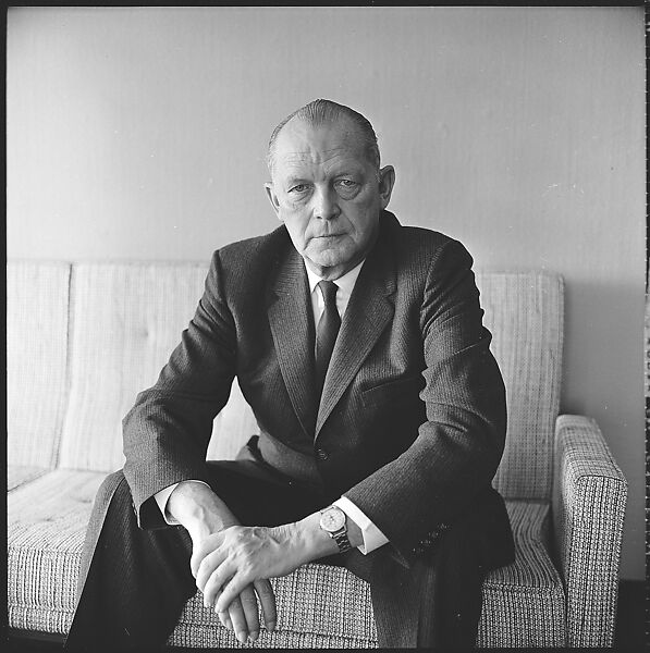 [53 Portraits of Ford, Rockefeller, and Carnegie Foundation Heads, New York City, Commissioned by Vogue Magazine and Probably Unused], Walker Evans (American, St. Louis, Missouri 1903–1975 New Haven, Connecticut), Film negative