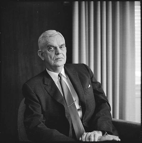 [53 Portraits of Ford, Rockefeller, and Carnegie Foundation Heads, New York City, Commissioned by Vogue Magazine and Probably Unused], Walker Evans (American, St. Louis, Missouri 1903–1975 New Haven, Connecticut), Film negative