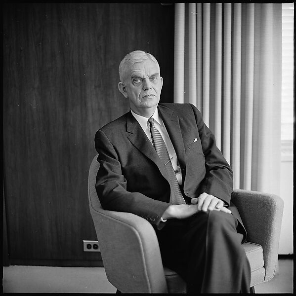 [53 Portraits of Ford, Rockefeller, and Carnegie Foundation Heads, New York City, Commissioned by Vogue Magazine and Probably Unused], Walker Evans (American, St. Louis, Missouri 1903–1975 New Haven, Connecticut), Film negative