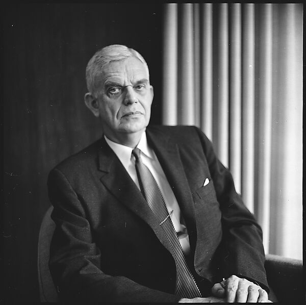 [53 Portraits of Ford, Rockefeller, and Carnegie Foundation Heads, New York City, Commissioned by Vogue Magazine and Probably Unused], Walker Evans (American, St. Louis, Missouri 1903–1975 New Haven, Connecticut), Film negative