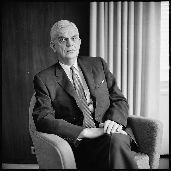 [53 Portraits of Ford, Rockefeller, and Carnegie Foundation Heads, New York City, Commissioned by Vogue Magazine and Probably Unused], Walker Evans (American, St. Louis, Missouri 1903–1975 New Haven, Connecticut), Film negative