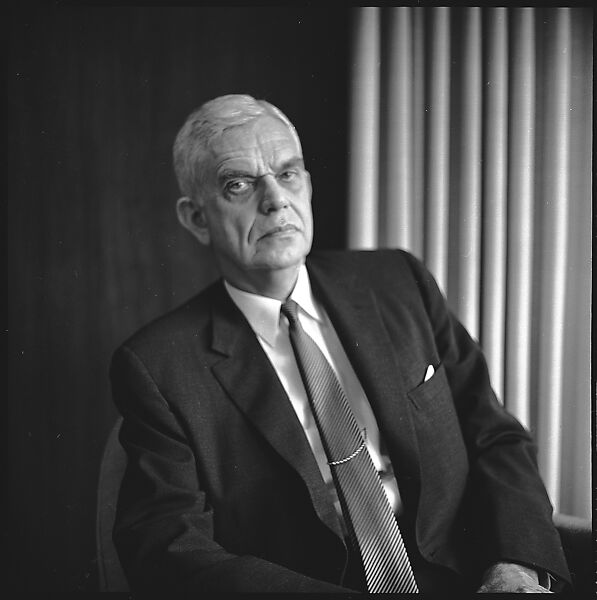 [53 Portraits of Ford, Rockefeller, and Carnegie Foundation Heads, New York City, Commissioned by Vogue Magazine and Probably Unused], Walker Evans (American, St. Louis, Missouri 1903–1975 New Haven, Connecticut), Film negative