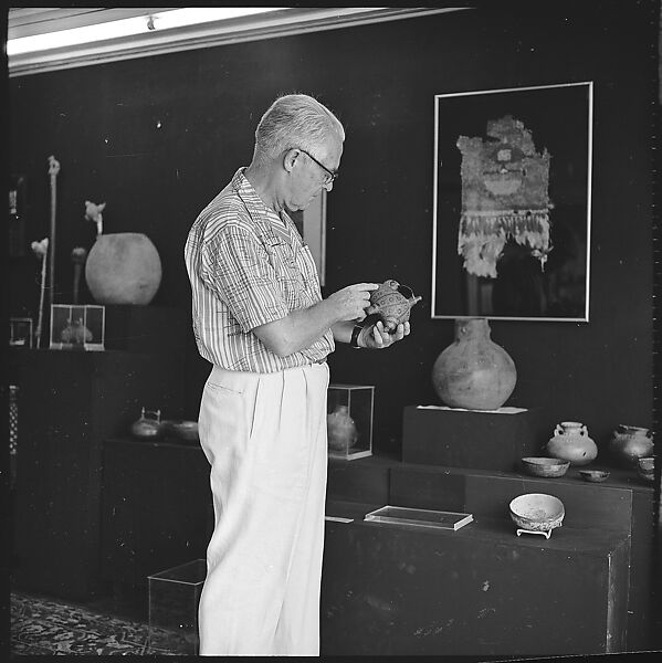 [48 Portraits of Unidentified Man at Home, Possibly Business Executive Commissioned by Fortune Magazine], Walker Evans (American, St. Louis, Missouri 1903–1975 New Haven, Connecticut), Film negative