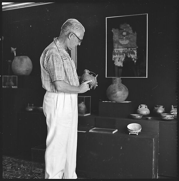 [48 Portraits of Unidentified Man at Home, Possibly Business Executive Commissioned by Fortune Magazine], Walker Evans (American, St. Louis, Missouri 1903–1975 New Haven, Connecticut), Film negative