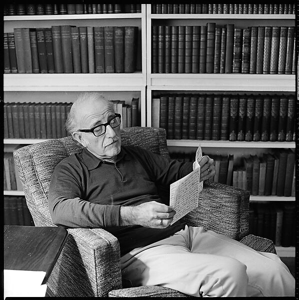 [84 Portraits of Leon Edel, Commissioned by Vogue Magazine and Probably Unused], Walker Evans (American, St. Louis, Missouri 1903–1975 New Haven, Connecticut), Film negative