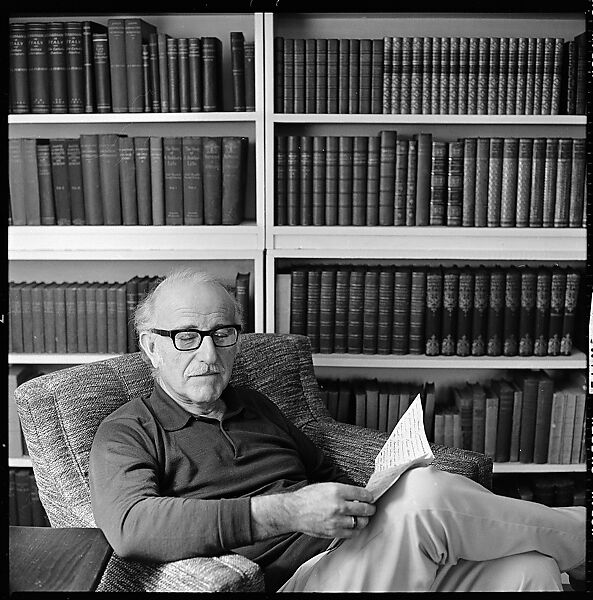 [84 Portraits of Leon Edel, Commissioned by Vogue Magazine and Probably Unused], Walker Evans (American, St. Louis, Missouri 1903–1975 New Haven, Connecticut), Film negative