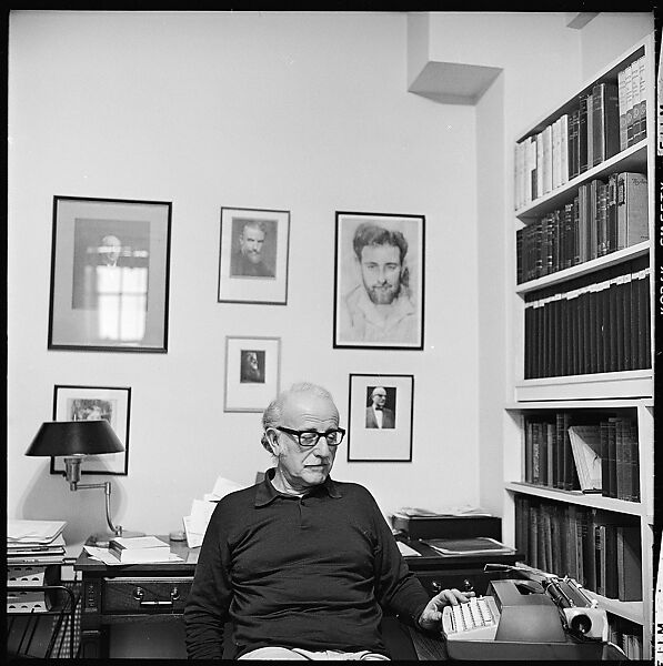 [84 Portraits of Leon Edel, Commissioned by Vogue Magazine and Probably Unused], Walker Evans (American, St. Louis, Missouri 1903–1975 New Haven, Connecticut), Film negative