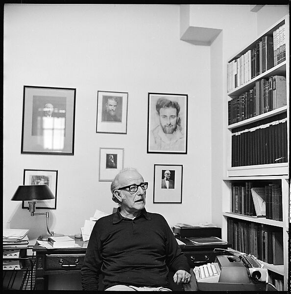 [84 Portraits of Leon Edel, Commissioned by Vogue Magazine and Probably Unused], Walker Evans (American, St. Louis, Missouri 1903–1975 New Haven, Connecticut), Film negative