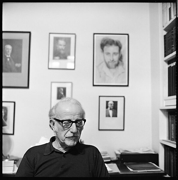 [84 Portraits of Leon Edel, Commissioned by Vogue Magazine and Probably Unused], Walker Evans (American, St. Louis, Missouri 1903–1975 New Haven, Connecticut), Film negative