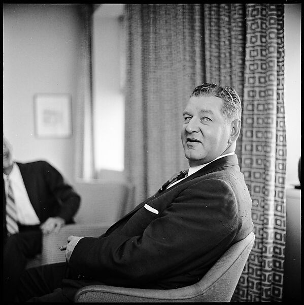 [47 Portraits of Unidentified Man, Probably Business Executive Commissioned by Fortune Magazine], Walker Evans (American, St. Louis, Missouri 1903–1975 New Haven, Connecticut), Film negative