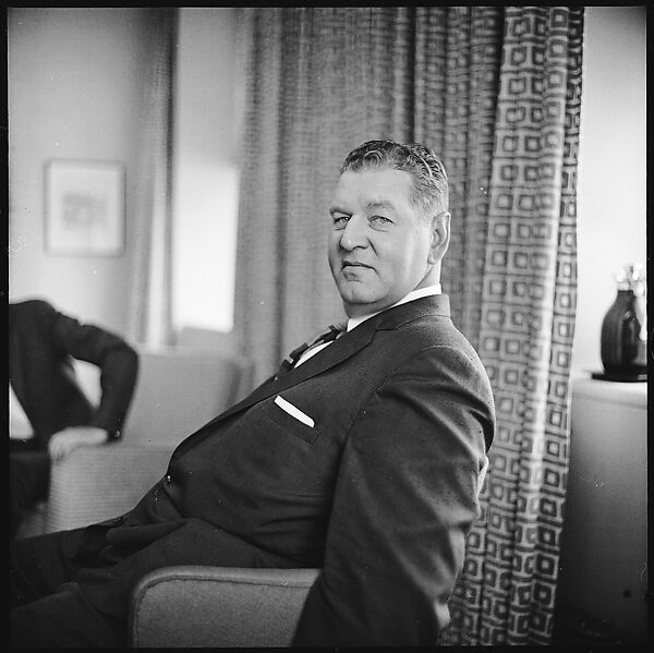 [47 Portraits of Unidentified Man, Probably Business Executive Commissioned by Fortune Magazine], Walker Evans (American, St. Louis, Missouri 1903–1975 New Haven, Connecticut), Film negative