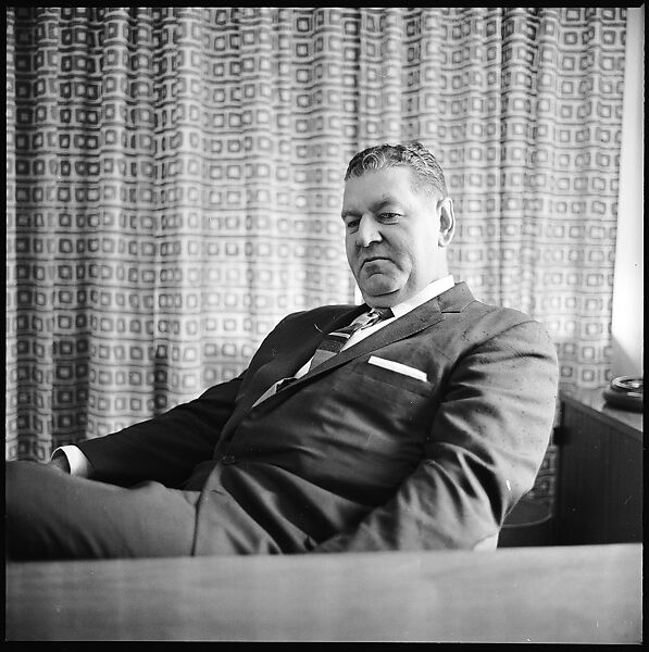 [47 Portraits of Unidentified Man, Probably Business Executive Commissioned by Fortune Magazine], Walker Evans (American, St. Louis, Missouri 1903–1975 New Haven, Connecticut), Film negative