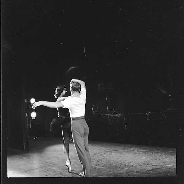 [42 Studies of Ballet Theatre Company, New York City, Including: Rehearsal and Makeup Scenes, Commissioned by Fortune Magazine for "The Boom in Ballet", Published December 1945], Walker Evans (American, St. Louis, Missouri 1903–1975 New Haven, Connecticut), Film negative