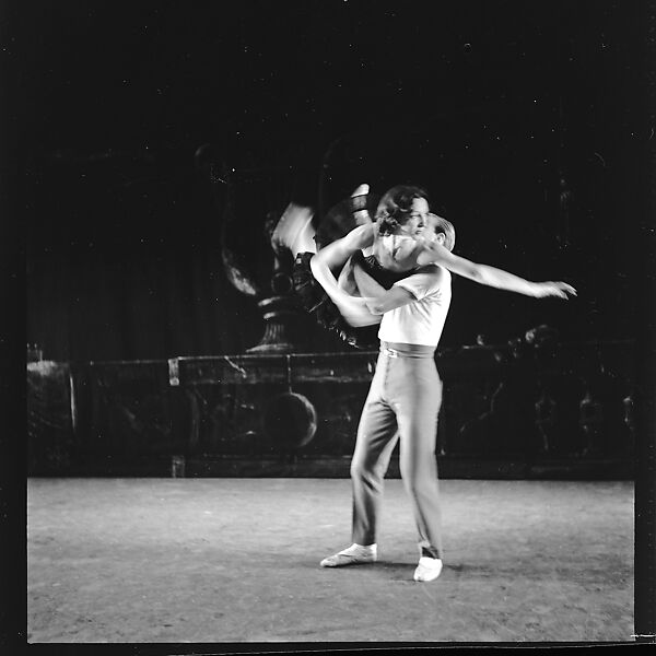 [42 Studies of Ballet Theatre Company, New York City, Including: Rehearsal and Makeup Scenes, Commissioned by Fortune Magazine for "The Boom in Ballet", Published December 1945], Walker Evans (American, St. Louis, Missouri 1903–1975 New Haven, Connecticut), Film negative