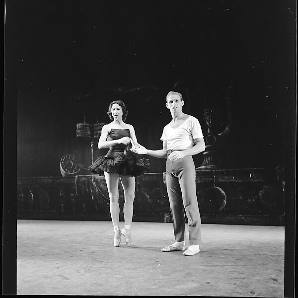 [42 Studies of Ballet Theatre Company, New York City, Including: Rehearsal and Makeup Scenes, Commissioned by Fortune Magazine for "The Boom in Ballet", Published December 1945], Walker Evans (American, St. Louis, Missouri 1903–1975 New Haven, Connecticut), Film negative