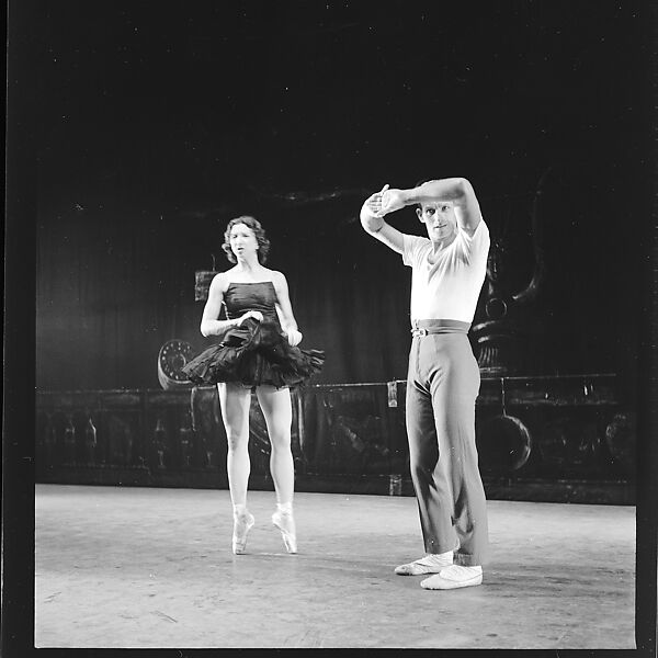 [42 Studies of Ballet Theatre Company, New York City, Including: Rehearsal and Makeup Scenes, Commissioned by Fortune Magazine for "The Boom in Ballet", Published December 1945], Walker Evans (American, St. Louis, Missouri 1903–1975 New Haven, Connecticut), Film negative