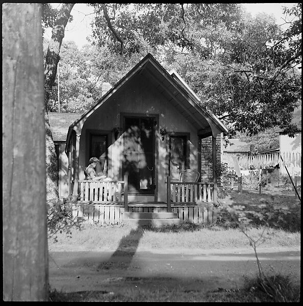 [24 Portraits, Views, and Studies: Jane Smith Ninas, Olivia Saunders Agee, Peggy Hobson, and Folk Victorian Cottages at Oak Bluffs, and Edgartown Tombstones, Martha's Vineyard, Massachusetts], Walker Evans (American, St. Louis, Missouri 1903–1975 New Haven, Connecticut), Film negative
