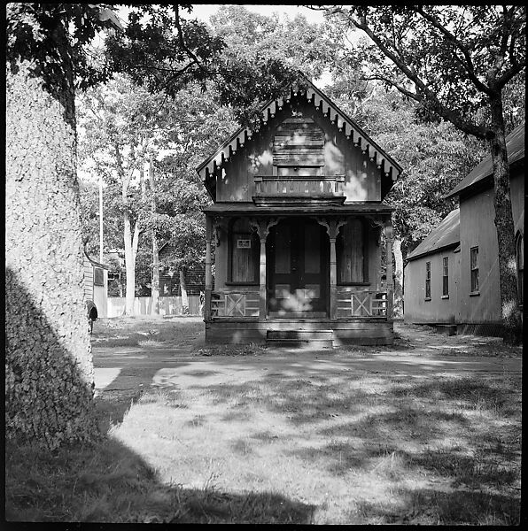 [24 Portraits, Views, and Studies: Jane Smith Ninas, Olivia Saunders Agee, Peggy Hobson, and Folk Victorian Cottages at Oak Bluffs, and Edgartown Tombstones, Martha's Vineyard, Massachusetts], Walker Evans (American, St. Louis, Missouri 1903–1975 New Haven, Connecticut), Film negative