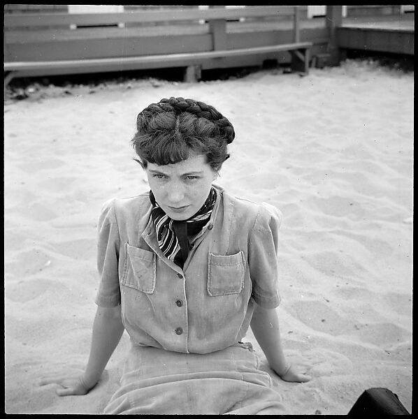 [24 Portraits, Views, and Studies: Jane Smith Ninas, Olivia Saunders Agee, Peggy Hobson, and Folk Victorian Cottages at Oak Bluffs, and Edgartown Tombstones, Martha's Vineyard, Massachusetts], Walker Evans (American, St. Louis, Missouri 1903–1975 New Haven, Connecticut), Film negative