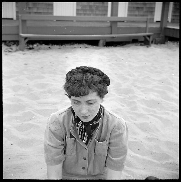 [24 Portraits, Views, and Studies: Jane Smith Ninas, Olivia Saunders Agee, Peggy Hobson, and Folk Victorian Cottages at Oak Bluffs, and Edgartown Tombstones, Martha's Vineyard, Massachusetts], Walker Evans (American, St. Louis, Missouri 1903–1975 New Haven, Connecticut), Film negative