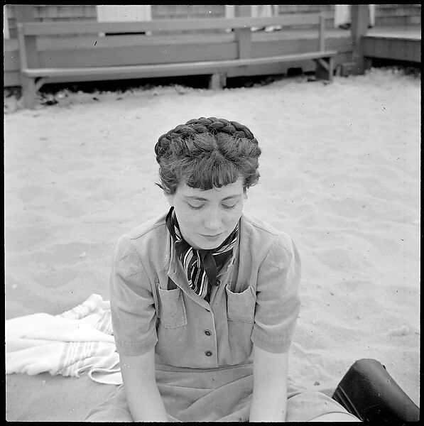 [24 Portraits, Views, and Studies: Jane Smith Ninas, Olivia Saunders Agee, Peggy Hobson, and Folk Victorian Cottages at Oak Bluffs, and Edgartown Tombstones, Martha's Vineyard, Massachusetts], Walker Evans (American, St. Louis, Missouri 1903–1975 New Haven, Connecticut), Film negative