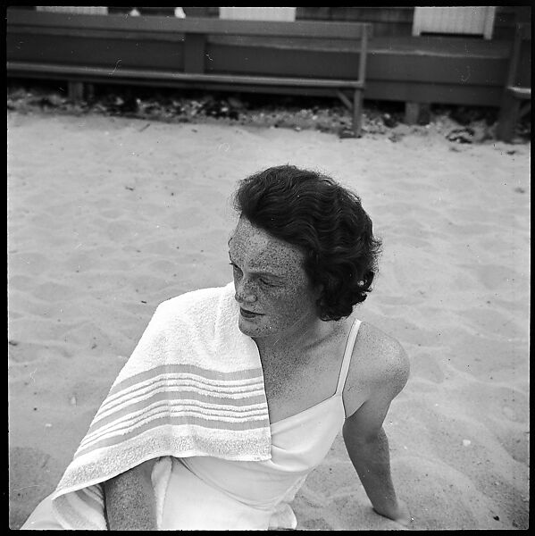 [24 Portraits, Views, and Studies: Jane Smith Ninas, Olivia Saunders Agee, Peggy Hobson, and Folk Victorian Cottages at Oak Bluffs, and Edgartown Tombstones, Martha's Vineyard, Massachusetts], Walker Evans (American, St. Louis, Missouri 1903–1975 New Haven, Connecticut), Film negative