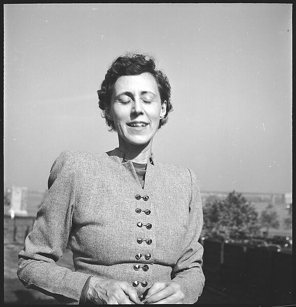 [47 Portraits and Views: Peggy Osborn on Roof of 441 East 92nd Street Apartment Building (45) and Street Scenes (2), New York City], Walker Evans (American, St. Louis, Missouri 1903–1975 New Haven, Connecticut), Film negative