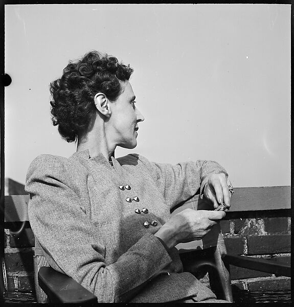[47 Portraits and Views: Peggy Osborn on Roof of 441 East 92nd Street Apartment Building (45) and Street Scenes (2), New York City], Walker Evans (American, St. Louis, Missouri 1903–1975 New Haven, Connecticut), Film negative