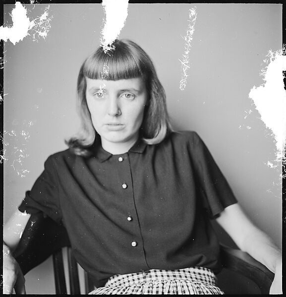 [168 Portraits, Views, and Studies: Unidentified Woman Looking at Photographs with Friend, Walking in Central Park Zoo, and Related Park and Skyline Views, New York City], Walker Evans (American, St. Louis, Missouri 1903–1975 New Haven, Connecticut), Film negative