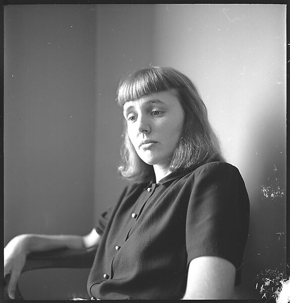 [168 Portraits, Views, and Studies: Unidentified Woman Looking at Photographs with Friend, Walking in Central Park Zoo, and Related Park and Skyline Views, New York City], Walker Evans (American, St. Louis, Missouri 1903–1975 New Haven, Connecticut), Film negative