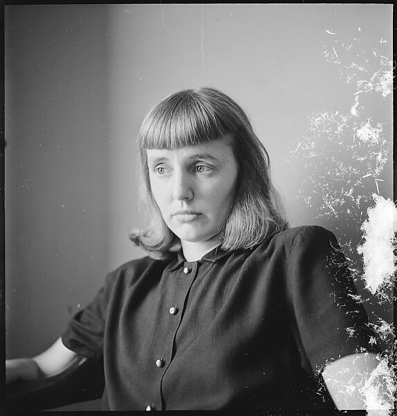 [168 Portraits, Views, and Studies: Unidentified Woman Looking at Photographs with Friend, Walking in Central Park Zoo, and Related Park and Skyline Views, New York City], Walker Evans (American, St. Louis, Missouri 1903–1975 New Haven, Connecticut), Film negative